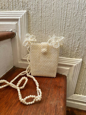 Annie Handmade Beaded Body Bag - image