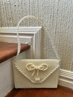 Raine Handmade Beaded Shoulder Bag - image