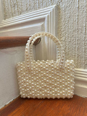 Mini Analise Handmade Beaded Hand Bag - image